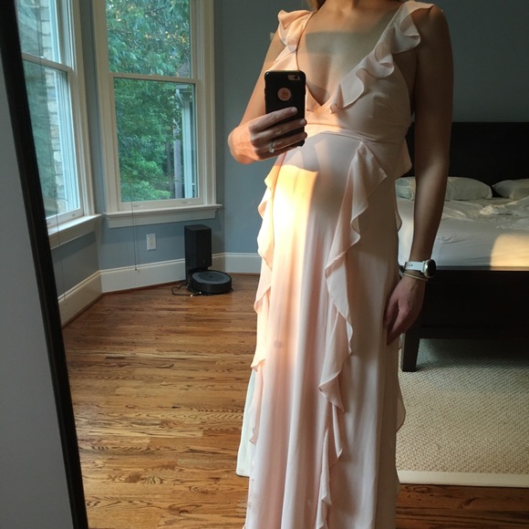 Lulus blush pink maxi dress - Picture 9 of 10